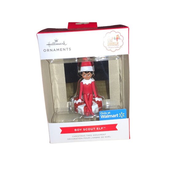 Hallmark Elf on the Shelf Boy Scout Elf Christmas Tree Ornament - Picture 13 of 15